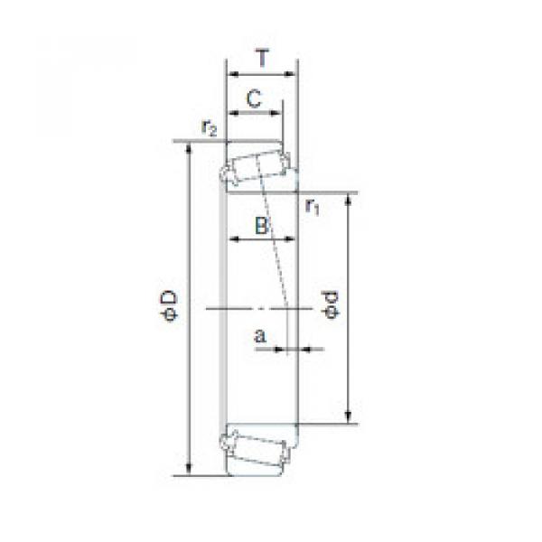 Bearing 855/854 NACHI #3 image