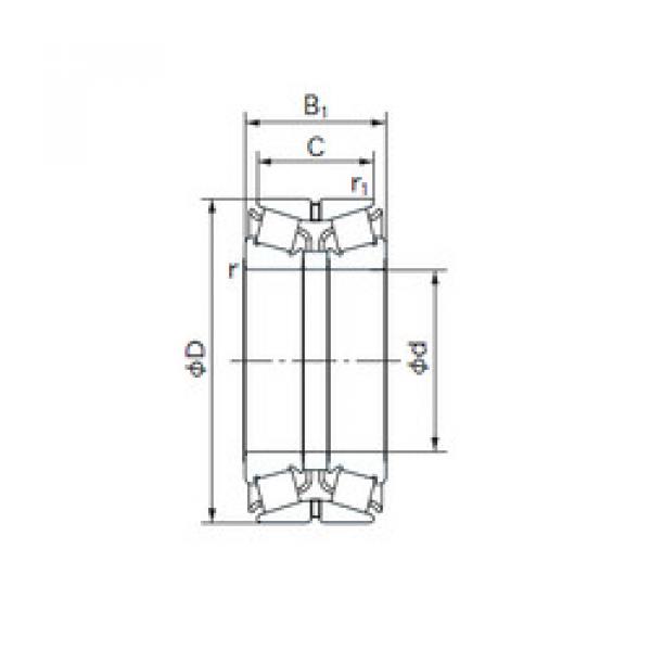 Bearing 85KBE22 NACHI #3 image