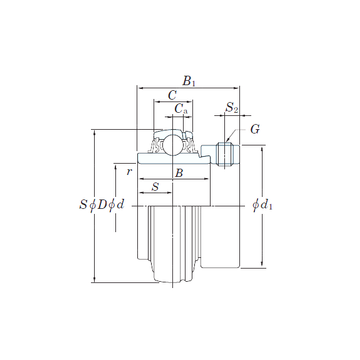 NA211-32 KOYO Deep Groove Ball Bearings #1 image