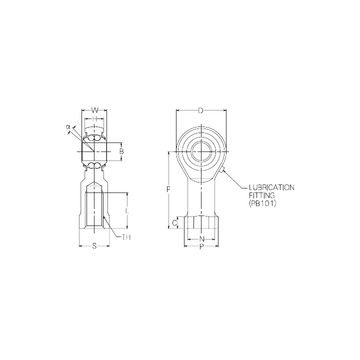 PBR18FN NMB Self Aligning Ball Bearings #1 image