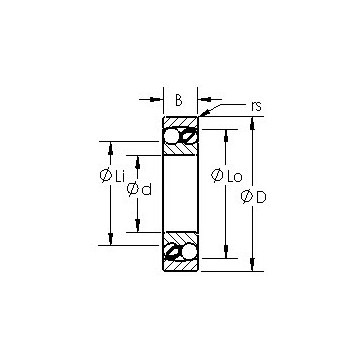 2313 AST Self Aligning Ball Bearings #1 image