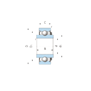 SBX07A60LMLSQ1 NTN Deep Groove Ball Bearings #1 image